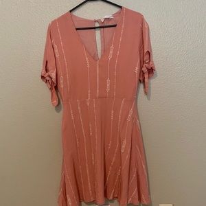 Like new Lush coral dress size M